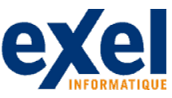Logo EXEL INFORMATIQUE - Solutions informatiques pour directions financières